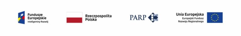 Fundusze Europejskie Inteligentny Rozwój Rzeczpospolita Polska PARP Unia Europejska Europejski Fundusz Rozwoju Regionalnego
