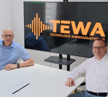 Andrzej Leśniak i Lesław Majcher - zarząd firmy TEWA